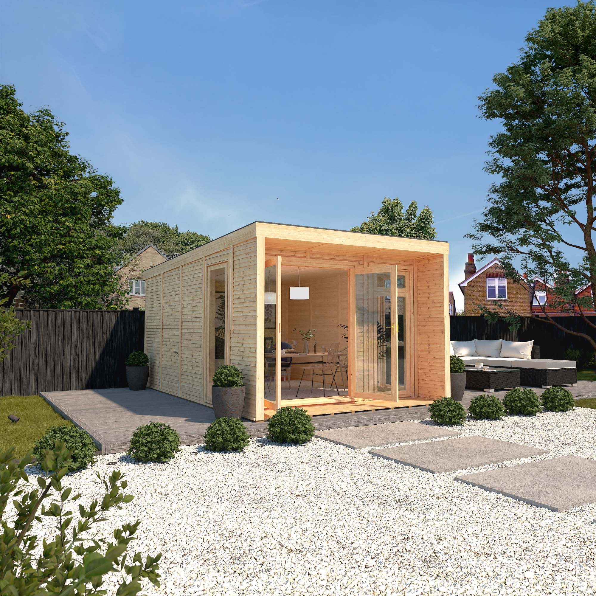 The Creswell 3m x 4m Premium Insulated Garden Room