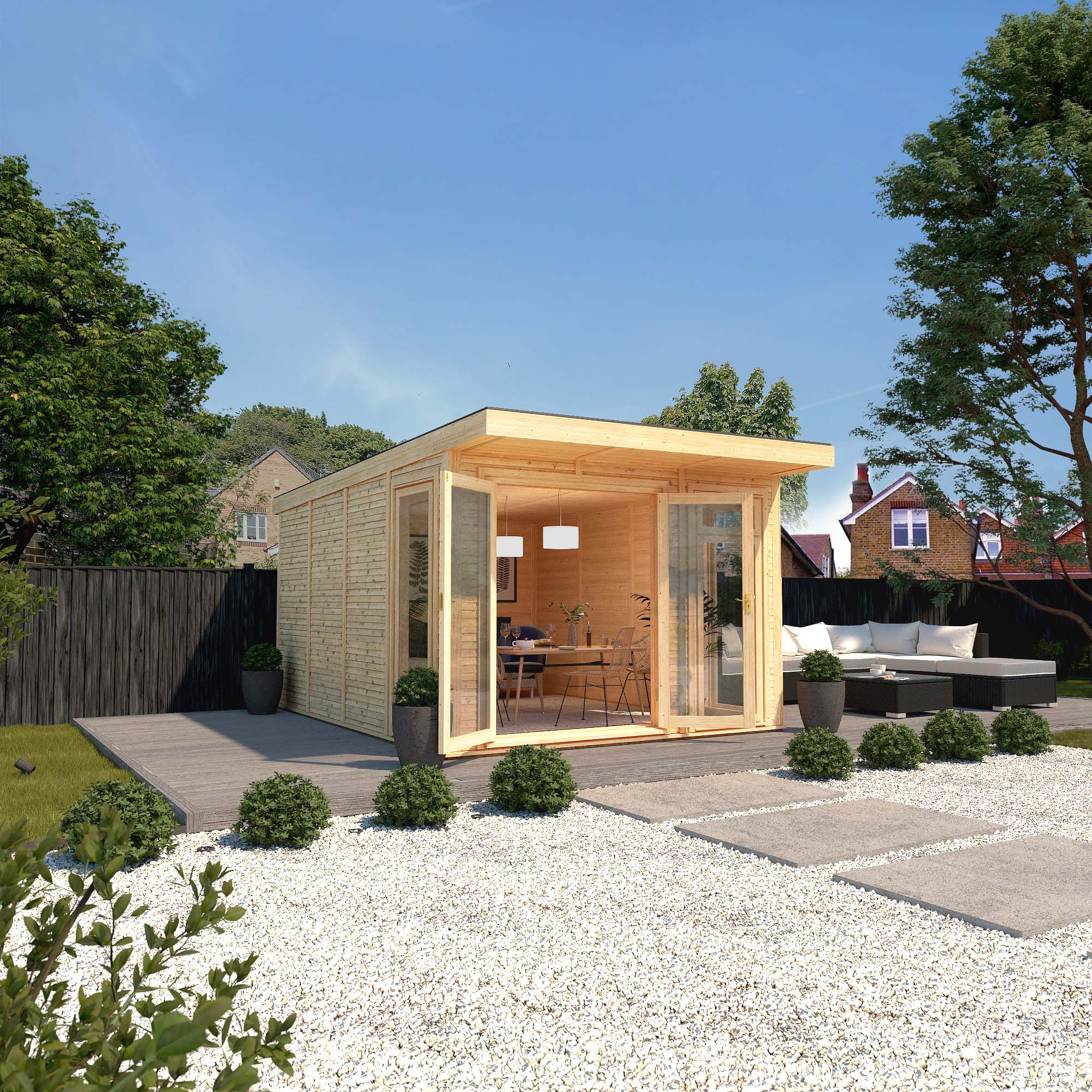 The Edwinstowe 3m x 4m Premium Insulated Garden Room