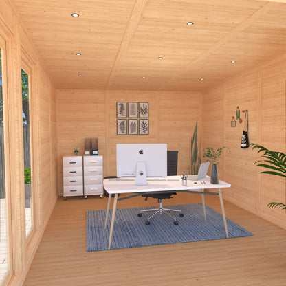 The Edwinstowe 3m x 4m Premium Insulated Garden Room