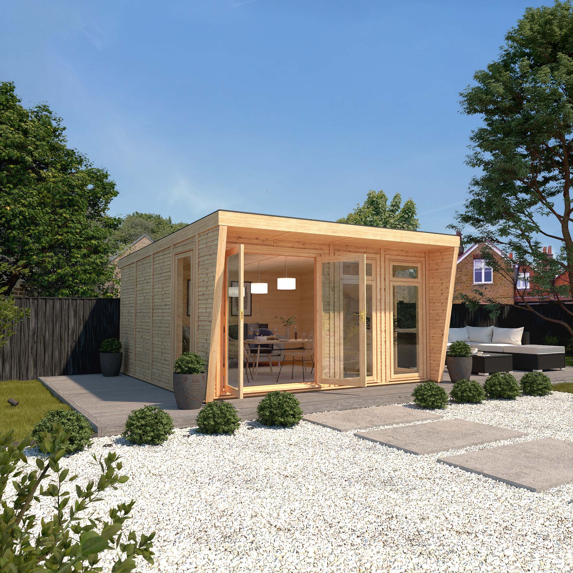 The Harlow 4m x 4m Premium Insulated Garden Room