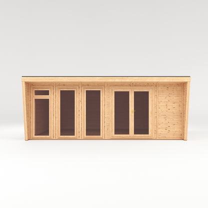 The Harlow 6m x 4m Premium Insulated Garden Room