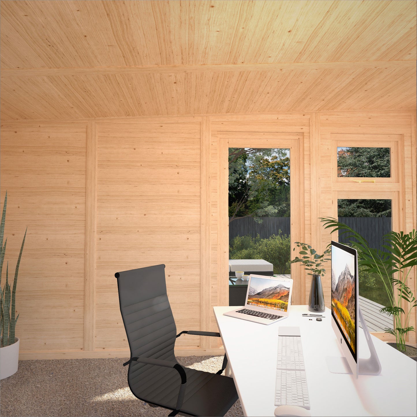 The Harlow 6m x 4m Premium Insulated Garden Room