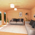The Rufford 4m x 4m Premium Insulated Garden Room
